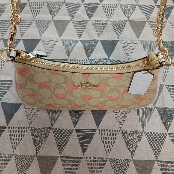 Coach Jules Hobo in Signature Canvas shoulder bag Crossbody Bag - Picture 3 of 6